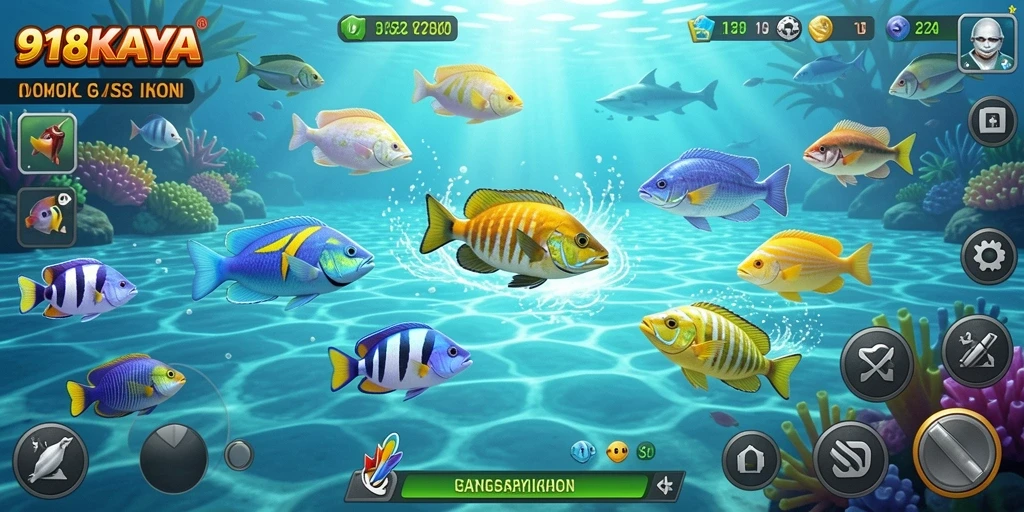 Tampilan gameplay 918KAYA yang menarik dan seru.