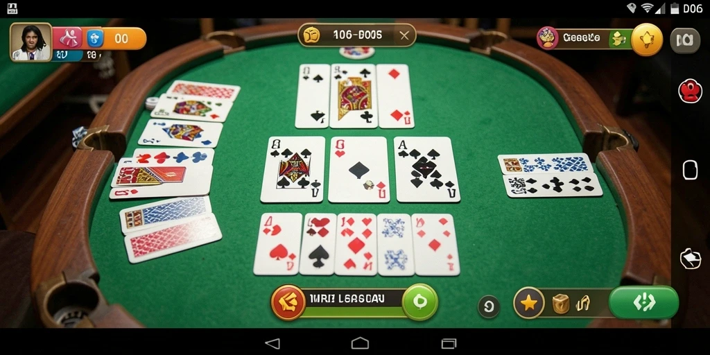 Gameplay seru D06 yang menarik di dalam permainan Gaple.