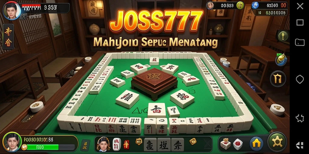 Tampilan gameplay Mahjong yang menarik dan menantang.
