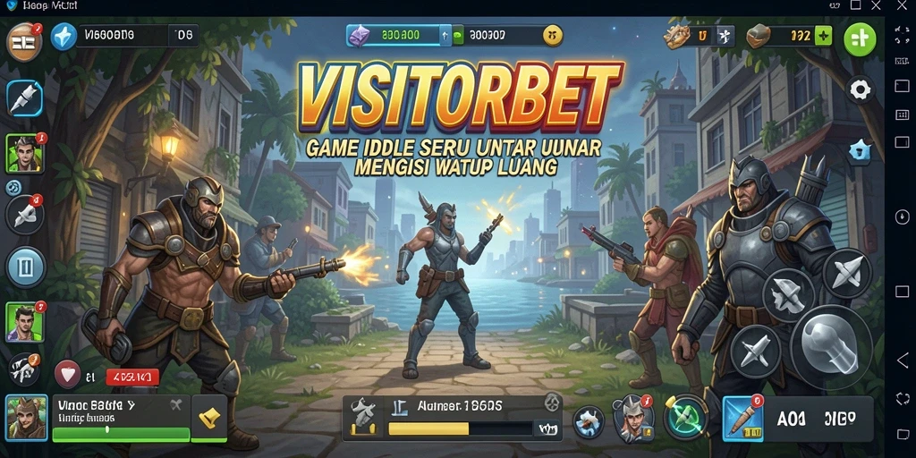 Tampilan gameplay VISITORBET yang mengasyikkan dan interaktif.